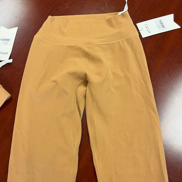 Stori. Endurance Bra & Pro con Tights Leggings Set in Umber sz 4 NWT - Picture 3 of 8